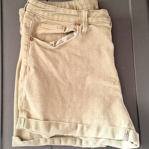 Green shorts